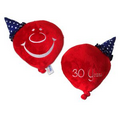Custom Plush Red Balloon with Party Hat